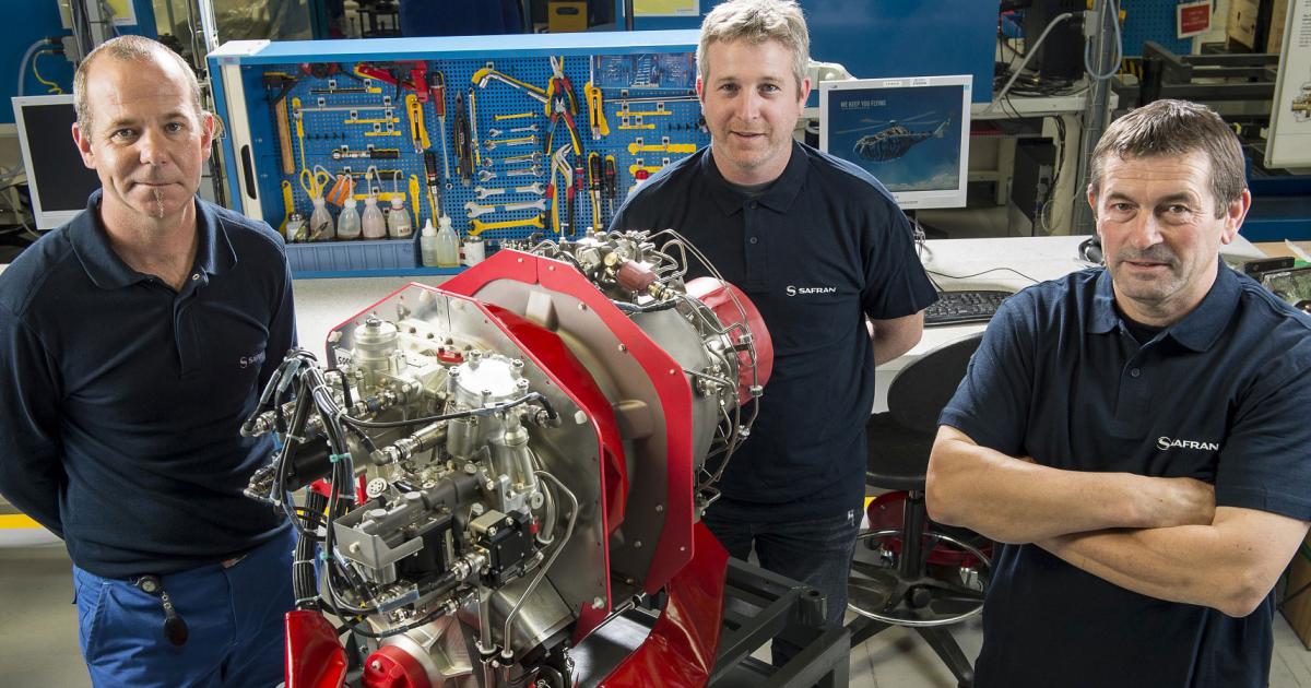 The Arrius helicopter engine has flown 10 million flight hours since its introduction in 1996. (Photo: Safran/Philiippe Stroppa)