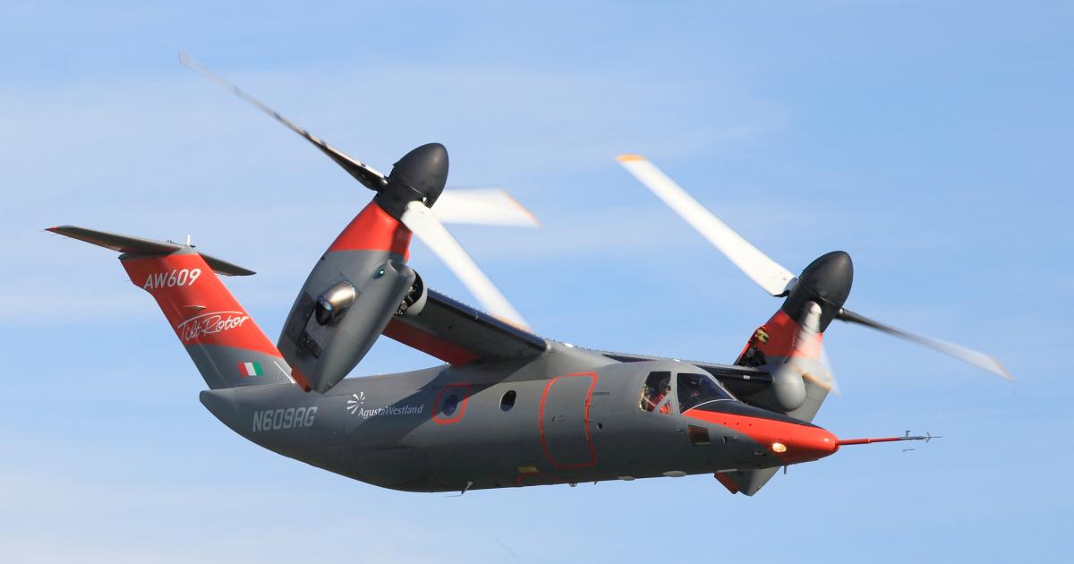 Leonardo is preparing a North Philadelphia training academy as it continues construction of its production-conforming AW609 civil tiltrotor.