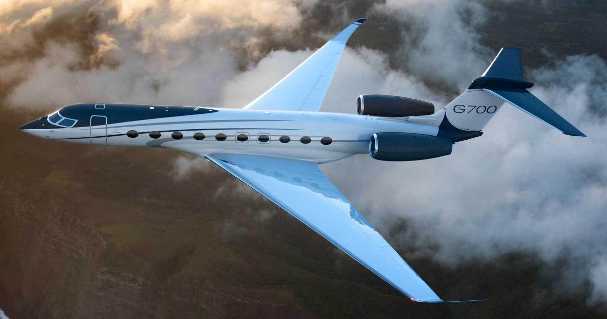 The Gulfstream G700 features groundbreaking performance and efficiency numbers.