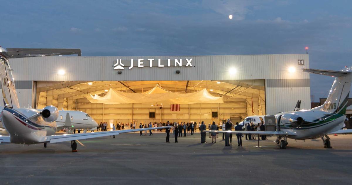 Jet Linx inaugurated its newest private facility with a grand opening party that featured its own mini aircraft static display. Guests were able to explore several aircraft from the company's managed fleet.