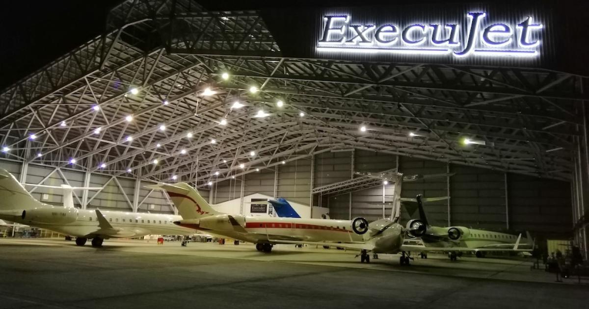 ExecuJet MRO Services Malaysia facility in Kuala Lumpur. (Photo: ExecuJet)