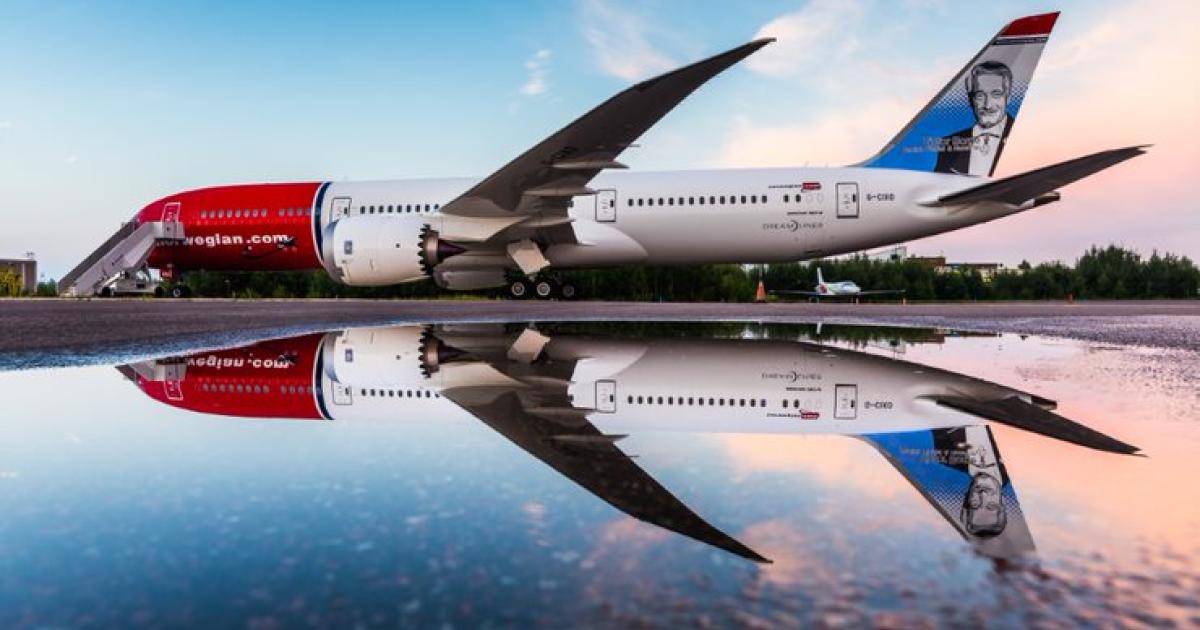 Confident in the low-cost long-haul business model, Norwegian Air Shuttle has plans to become part of a large, as yet undisclosed, entity. (Photo: Norwegian Air Shuttle)