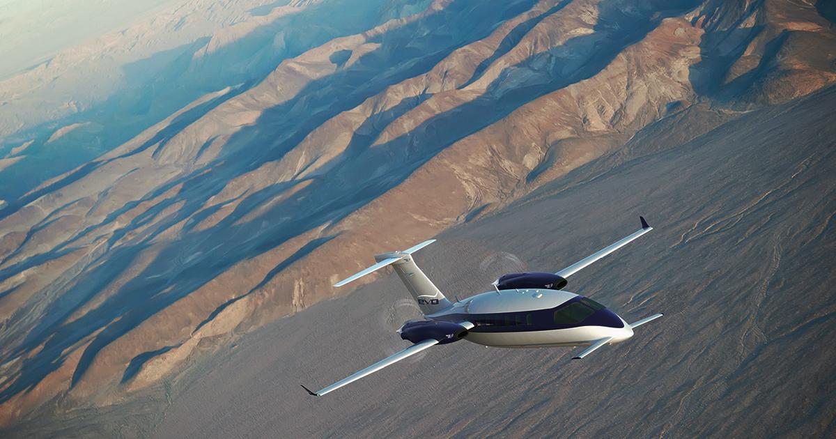 Italian airframer Piaggio Aerospace, which produces the twin-pusher turboprop Avanti Evo and has faced turbulence over the past several years, has received permission from the Italian government to seek a new buyer. (Photo: Piaggio Aerospace)
