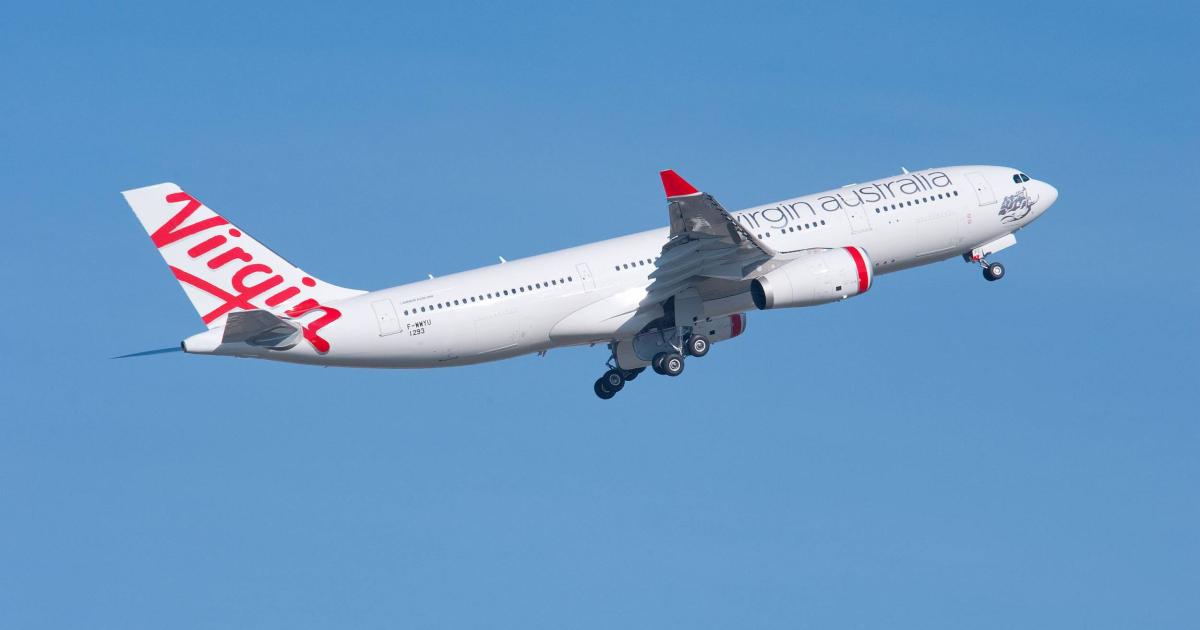 Virgin Australia plans to cut Airbus A330 service between Melbourne and Hong Kong amid continuing political protests in the Chinese territory. (Photo: Airbus)