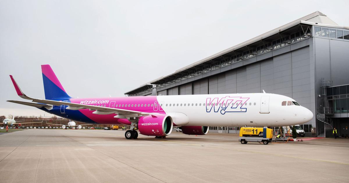 The Central Eastern European low-cost carrier has lowered its delivery expectations for the Airbus A321, scaling down from 12 to eight in the financial year ending March 31 and from 19 to nine in the financial year through March 2021.