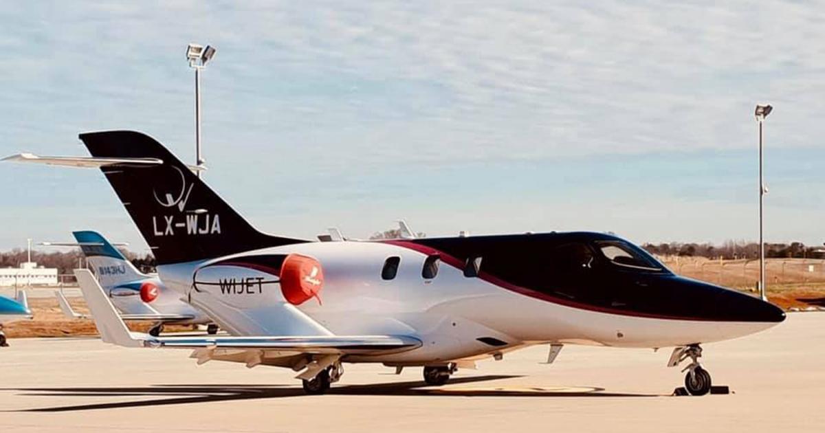 Wijet in March started taking deliveries of HondaJet as part of its order for 15 of the very light jets. (Photo: Wijet)