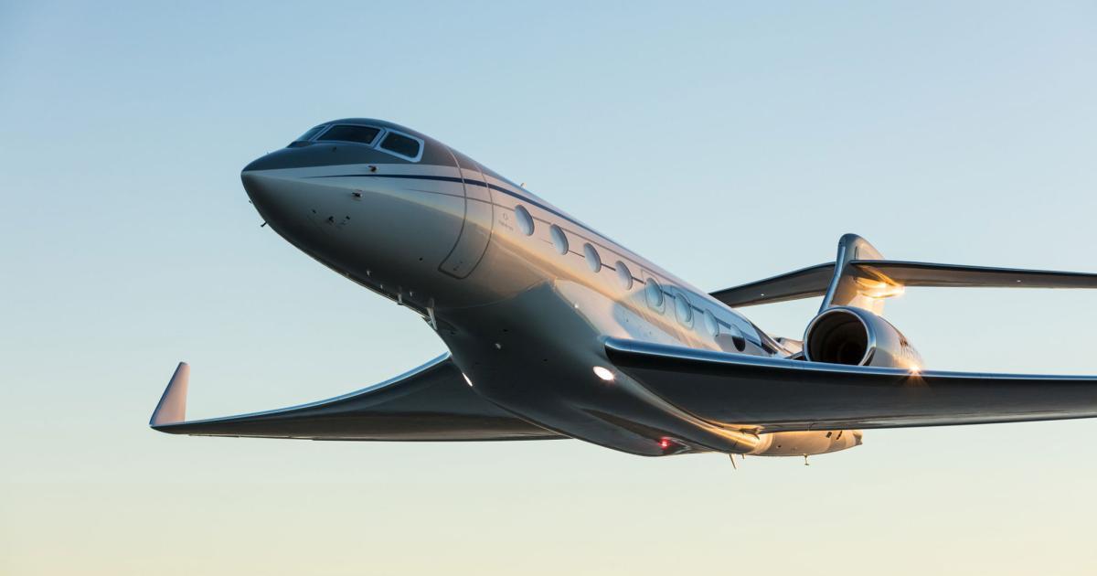 The G650/650ER has been a great success for Gulfstream Aerospace, with the 400th example being delivered just five years after the ultra-long-range jet entered service. (Photo: Gulfstream Aerospace)