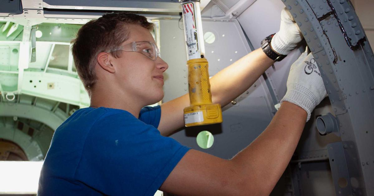 Sikorsky’s Career Pathways Program for high school students has 100 percent placement.