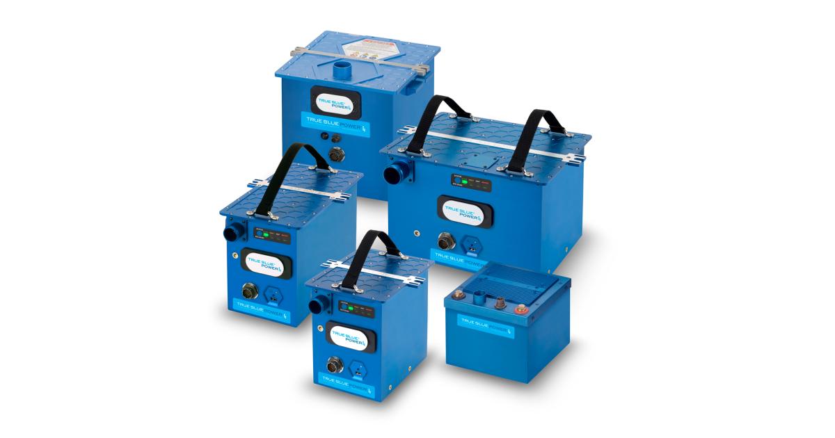 New STCs by Airwolf Aerospace are expected to put True Blue Power's family of Li-ion batteries—TB17, TB20, TB30, TB40, and TB44—aboard all variants of 15 helicopter models. (Photo: True Blue Power)