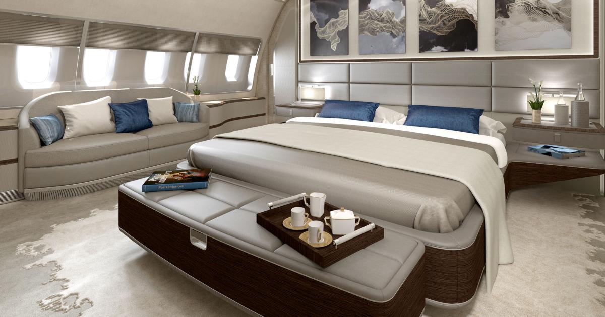 Jet Aviation is here showcasing its extensive interior capabilities.
