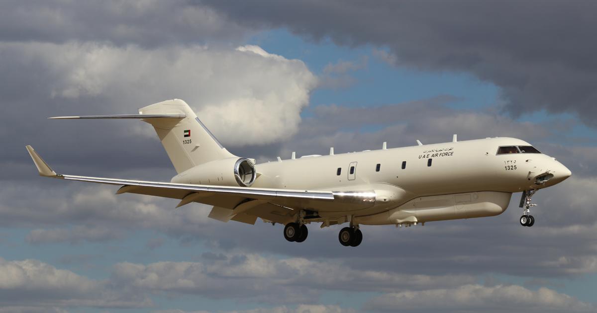 Having decided that its Sigint requirements can be best met with a manned platform, Germany is keen on the Bombardier Global 6000. The type has already been selected for a number of special mission applications, including two Project Dolphin Sigint aircraft for the UAE.