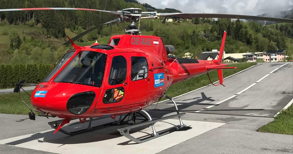 Heli-Austria’s Airbus H125 fleet is adopting the BLR Aerospace FastFin anti-torque augmentation device, with eight already equipped and a new order for six more kits.