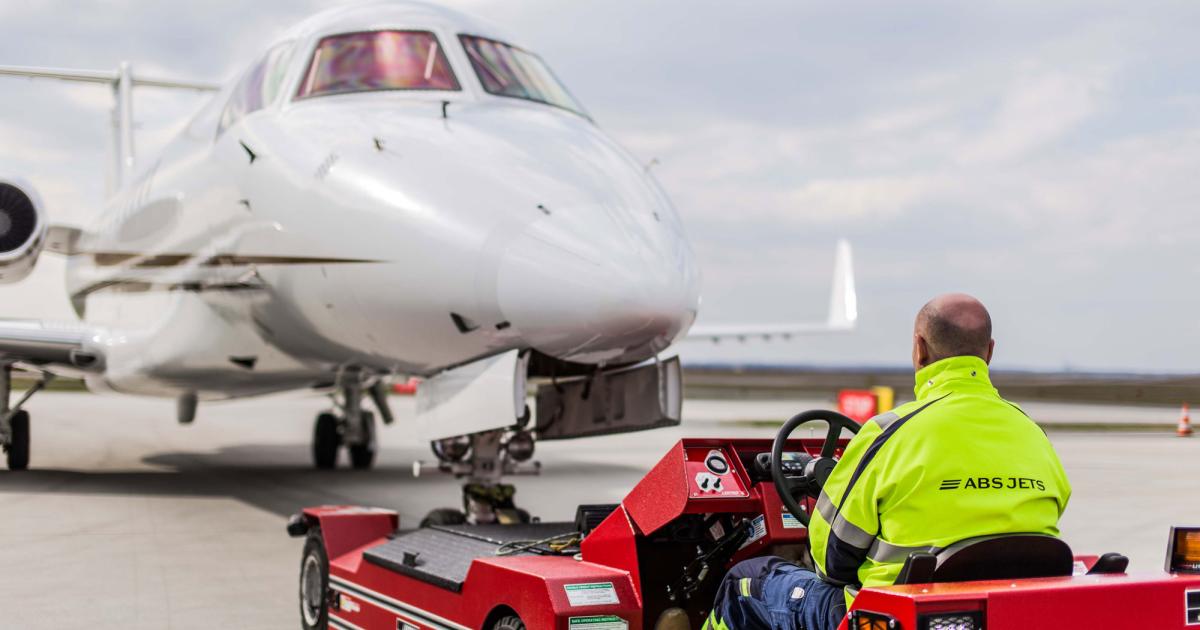 ABS Jets has received approval from the Bratislava Airport Authority to provide full-scale FBO services at Slovakia's Bratislava Airport, where it has overseen business aviation ground-handling since 2009.