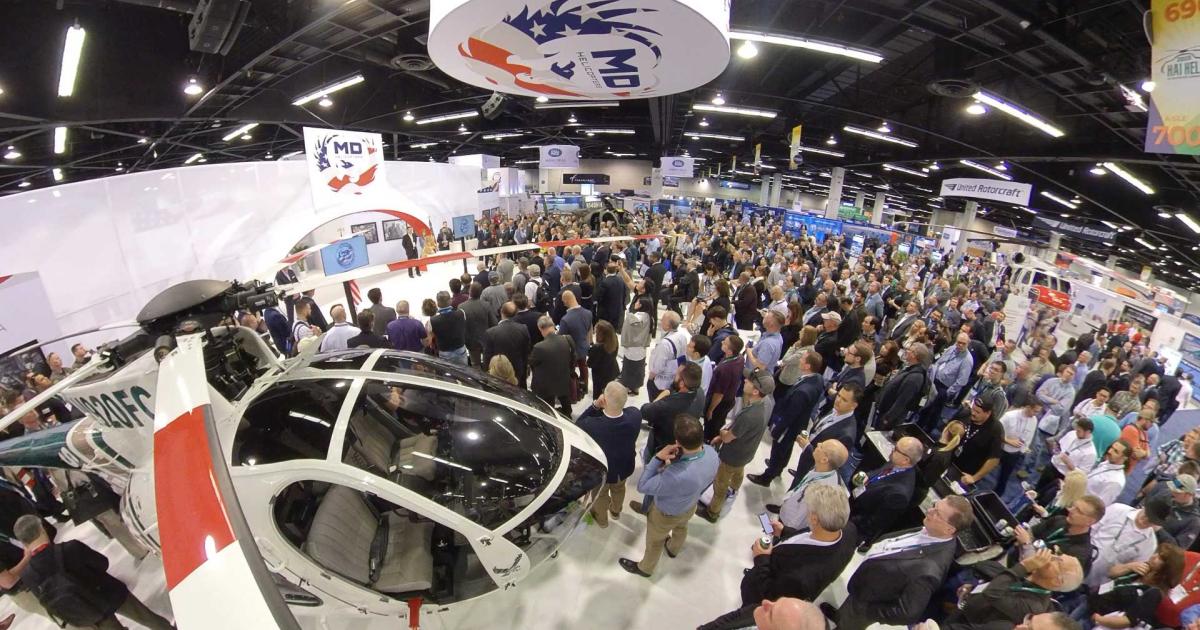 MD Helicopters CEO Lynn Tilton held forth to a grateful Heli-Expo crowd that was eager to hear not only about the company’s new helicopter plans but also more about the maverick leader’s indomitable commitment to bringing her helicopter company back to life.  