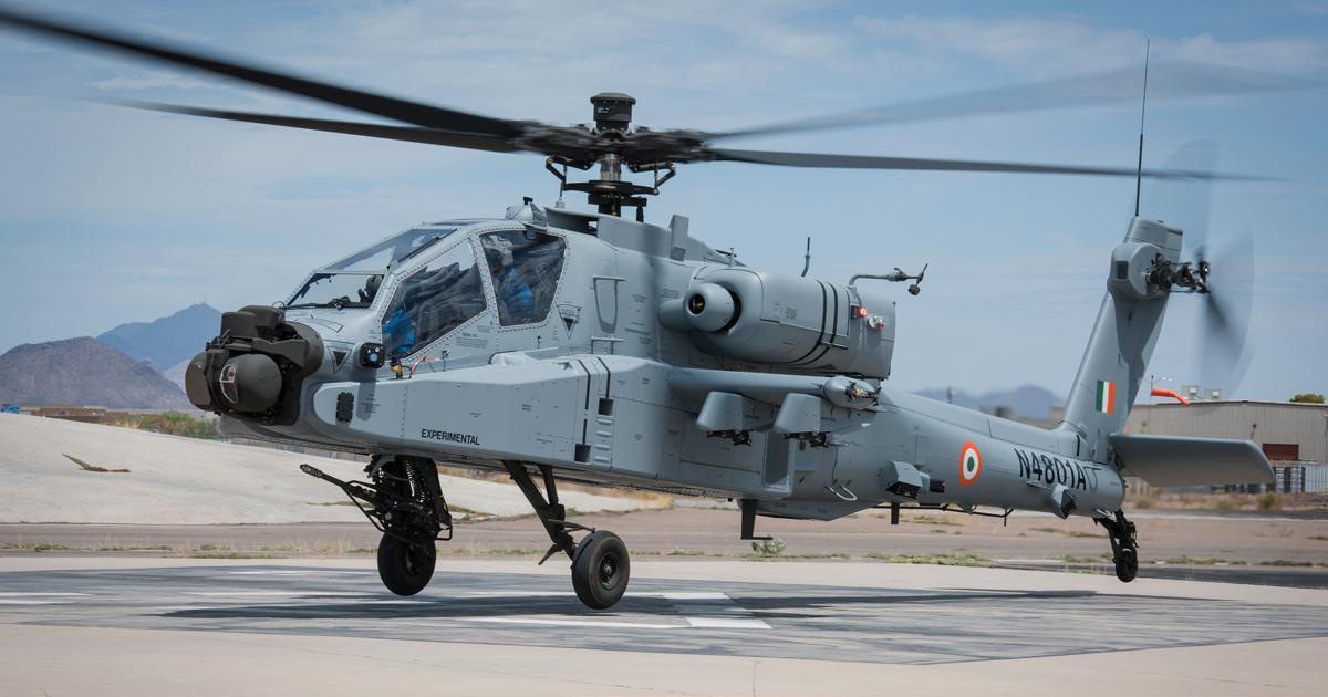 The first AH-64E Apache Guardian for the Indian Air Force made its first flight in July 2018, and 16 are now in service. Whether the Army gets to fly the type as well is a question for India's new CDS to resolve. (Photo: Boeing)