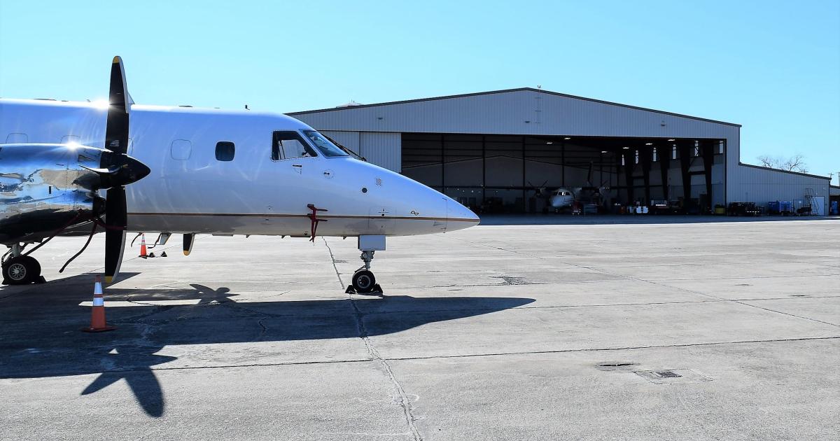 Berry Aviation received Part 145 repair station certification ahead of opening a 31,000-sq-ft maintenance hangar in San Marcos, Texas. (Photo: Berry Aviation)