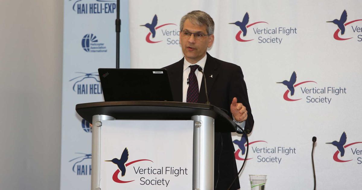 Mike Hirschberg the executive director of the Vertical Flight Society.