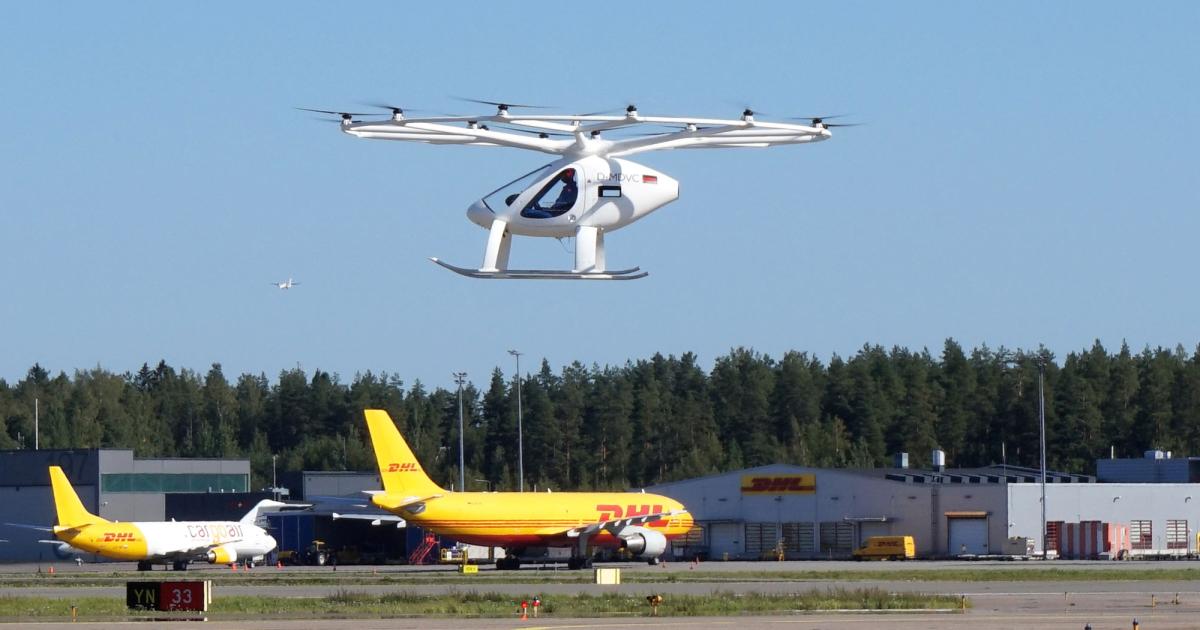 Last year, Volocopter successfully flew its VoloCity eVTOL aircraft prototype in and out of Finland’s Helsinki International Airport to demonstrate its ability to safely operate in busy public airspace. 