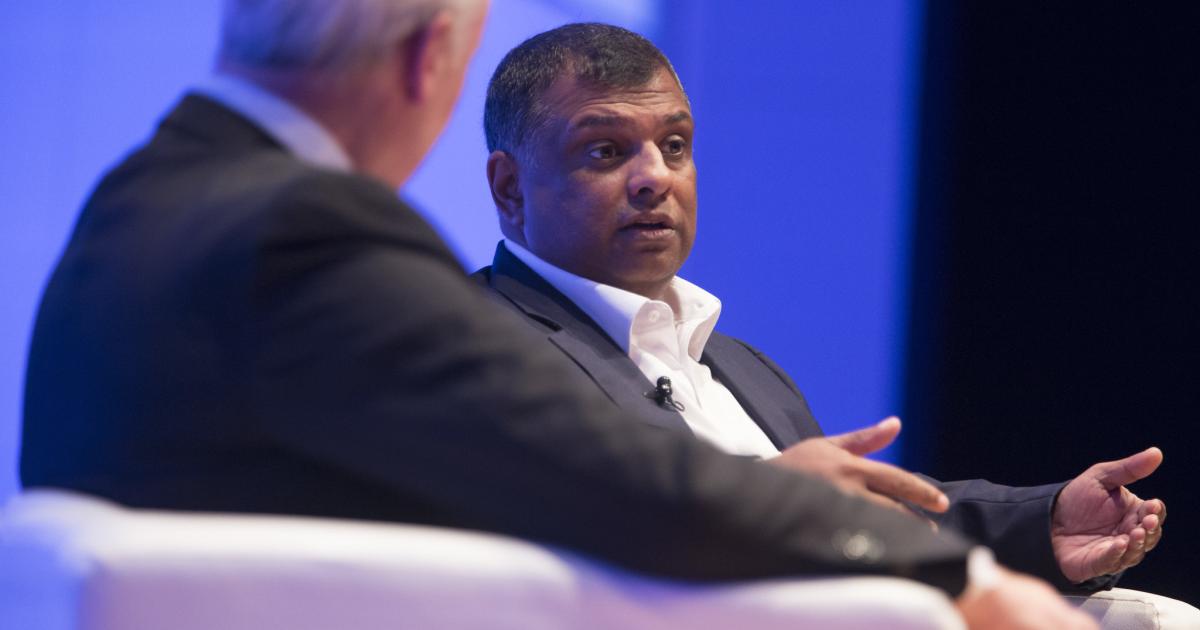 AirAsia CEO Tony Fernandes appears at the 2017 World Travel & Tourism Council Global Summit. (Photo: Flickr: <a href="http://creativecommons.org/licenses/by/2.0/" target="_blank">Creative Commons (BY)</a> by <a href="http://flickr.com/people/worldtravelandtourismcouncil" target="_blank">World Travel & Tourism Council</a>)