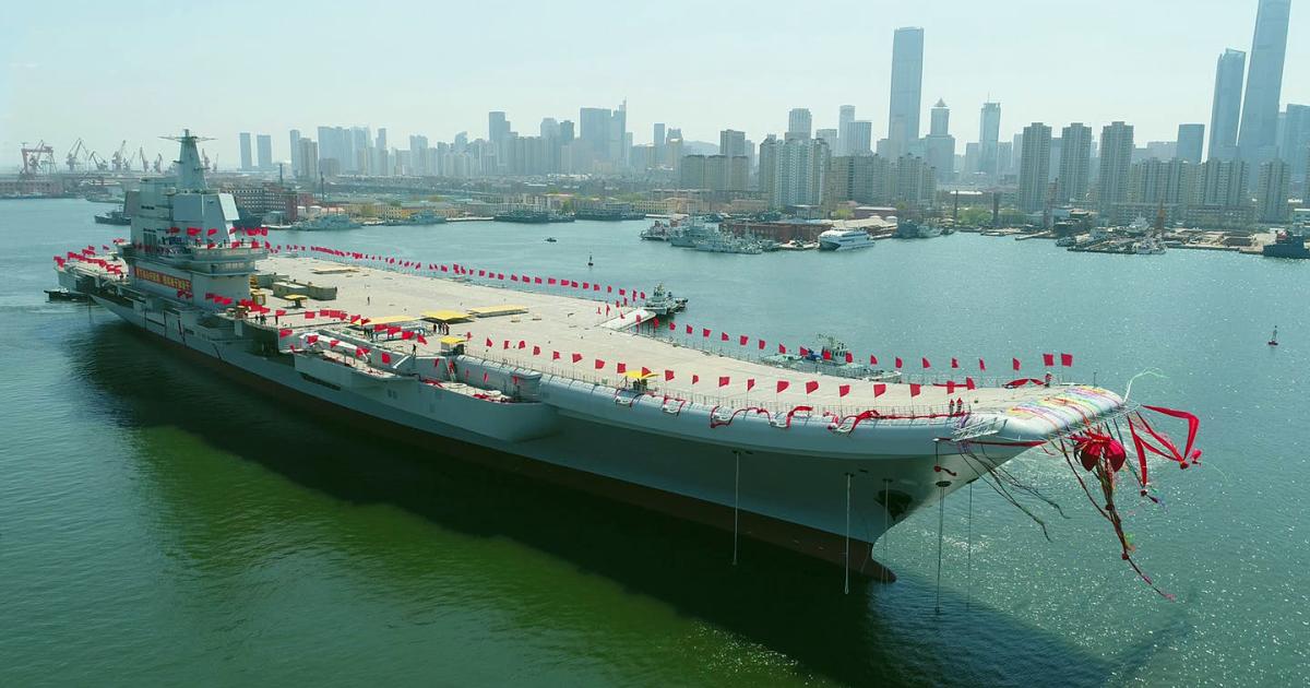 The Shandong carrier was commissioned into PLAN service on December 17, 2019. (Photo: Chinamil)