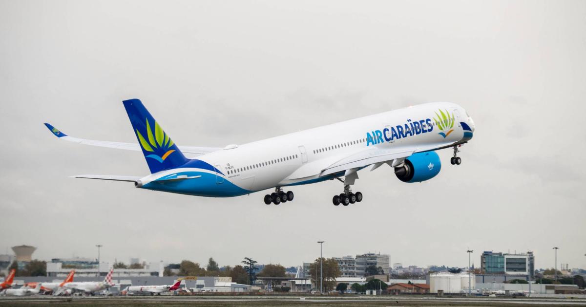 Exports to the U.S. of Airbus airliners like the Airbus A350 will be subject to an increased tariff rate of 15 percent from March 18. (Photo: Airbus)