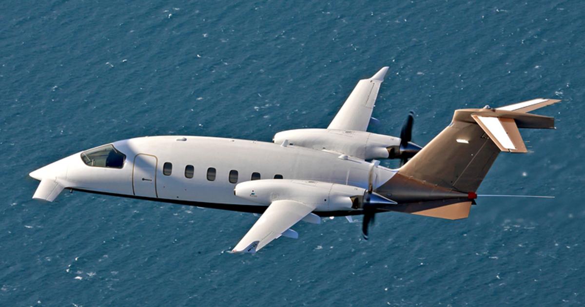 Piaggio Aerospace, the Italian manufacturer of the Avanti Evo, is officially on the block and hopes to find a buyer and close the deal by year-end. (Photo: Piaggio Aerospace)