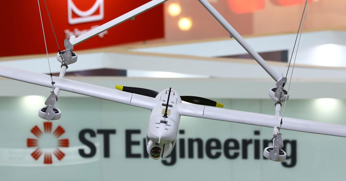 2019 was a prosperous year for Singapore Technologies Enineering, which raked in $7 billion in contracts during the year. (Photo: David McIntosh/AIN)
