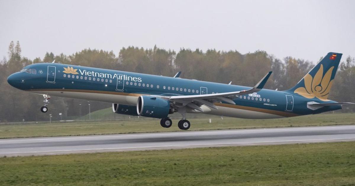 Vietnam Airlines' Airbus A321neos have supported much of the airline's capacity growth in North Asia. (Photo: Airbus)