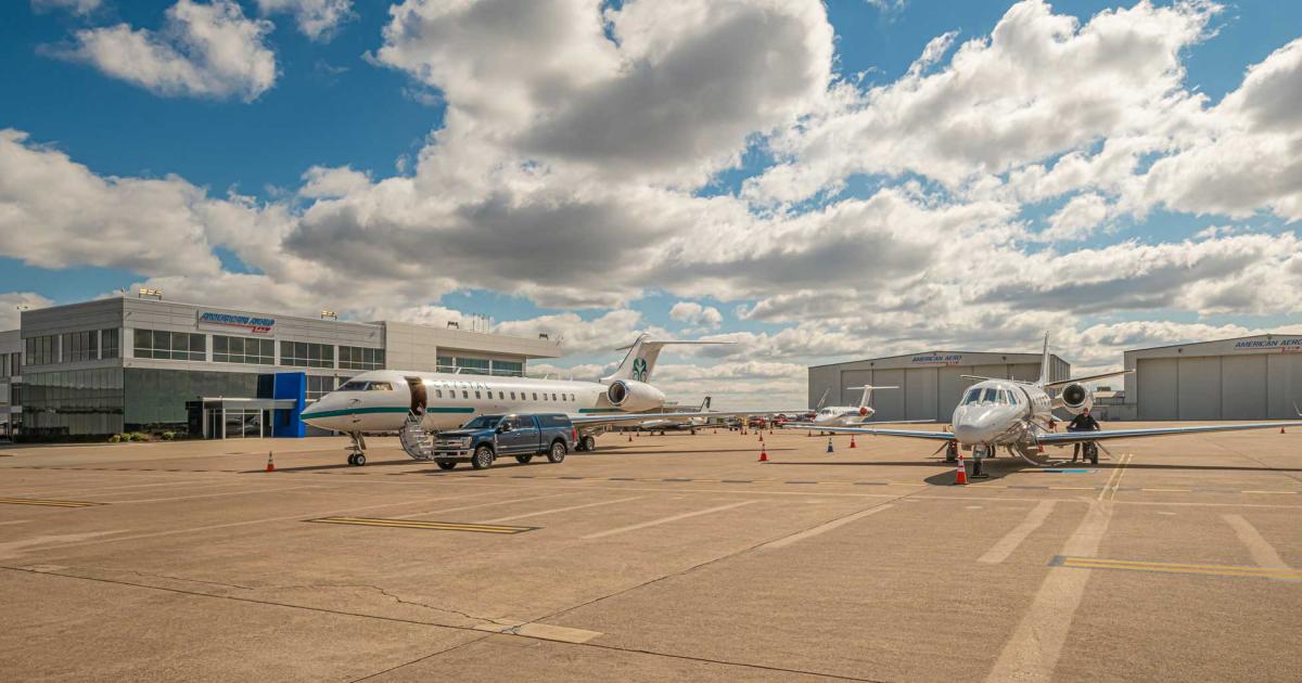 Through its purchase of the fueling rights of competitor Cornerstone Air Center at Fort Worth Meacham International Airport (FTW), American Aero has reduced the number of FBOs there to two, while looking to expand its market share.