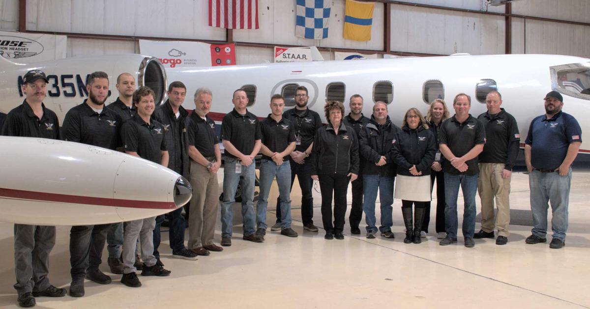 The Spirit Aeronautics team is celebrating 20 years in the avionics installation, repair, and modification, engineeering, and maintenance business at its Columbus, Ohio, headquarters.