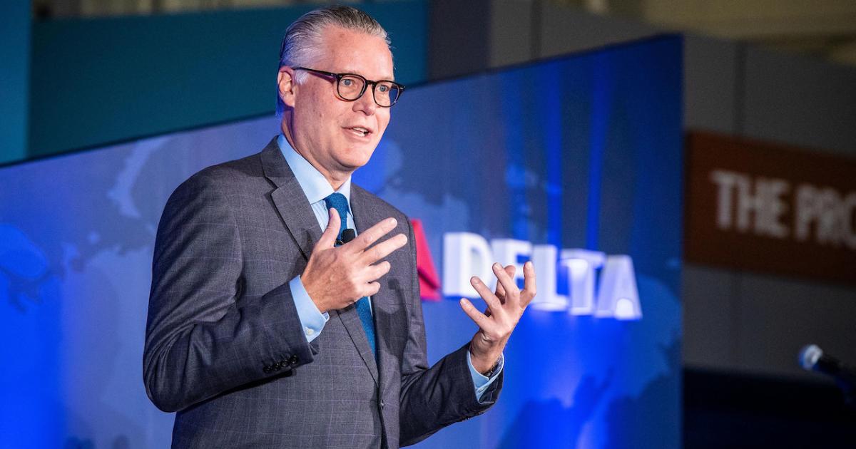 Delta Air Lines CEO Ed Bastian (Photo: Flickr: <a href="http://creativecommons.org/licenses/by/2.0/" target="_blank">Creative Commons (BY)</a> by <a href="http://flickr.com/people/deltanewshub" target="_blank">DeltaNewsHub</a>)