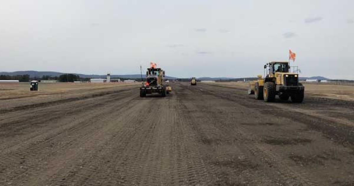 The runway rehabilitation project on the secondary runway at Massachusetts's Westfield-Barnes Regional Airport is expected to take half a year to complete and should last for at least two decades.