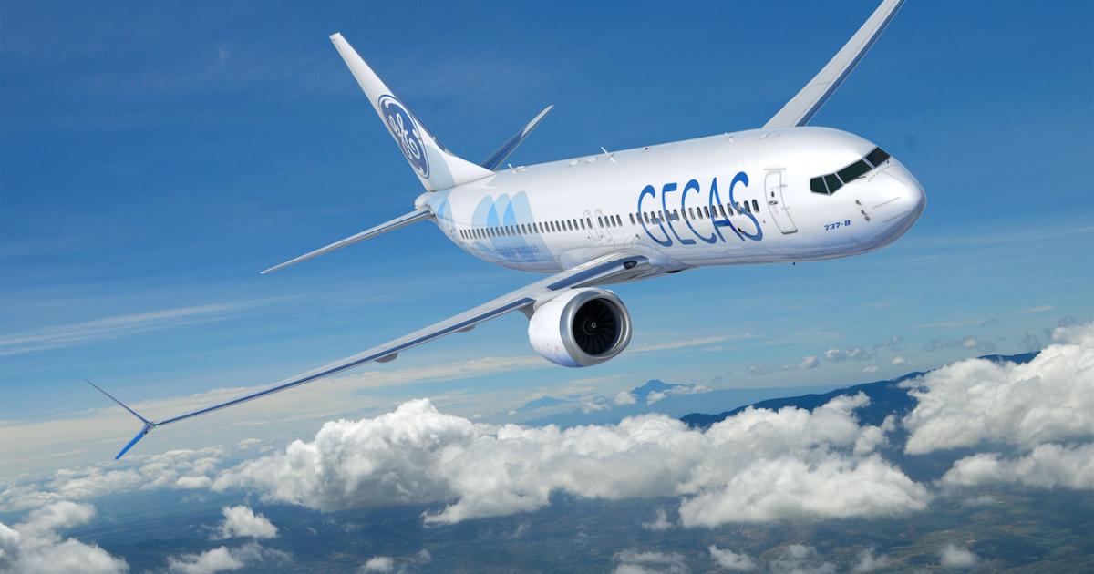 Boeing's 737 Max order book still includes 82 airplanes for Gecas. (Image: Boeing)