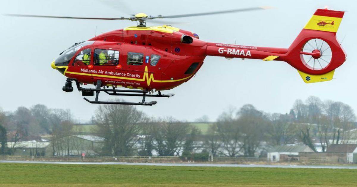 Midlands Air Ambulance Charity is among several helicopter air ambulance providers that will be receiving free fuel from AirBP during the month.