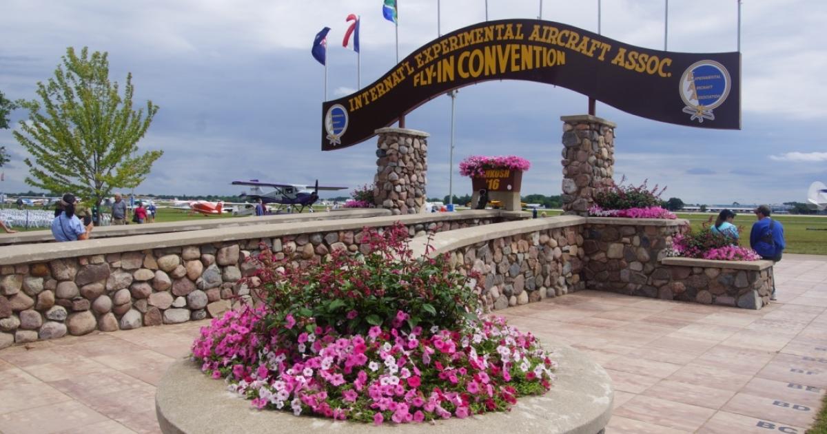 EAA's welcoming plazas will remain empty for 2020, but the organization has begun to look toward the 2021 event that will be held July 26-August 1. (Photo: Matt Thurber)