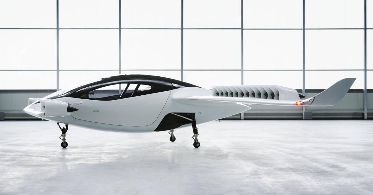 Flight testing of Lilium's second eVTOL technology demonstrator was interrupted by Covid-19 restrictions. [Photo: Lilium]