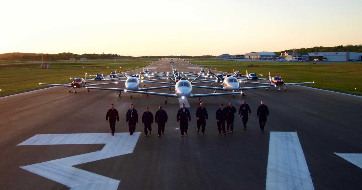 All gassed up and ready to go! 19 Cirrus aircraft from HPN-based aviation services provider Performance Flight's fleet are poised to celebrate the reopening of the airports' Runway 16/34 after a three-week-long closure due to a rehabilitation project. 