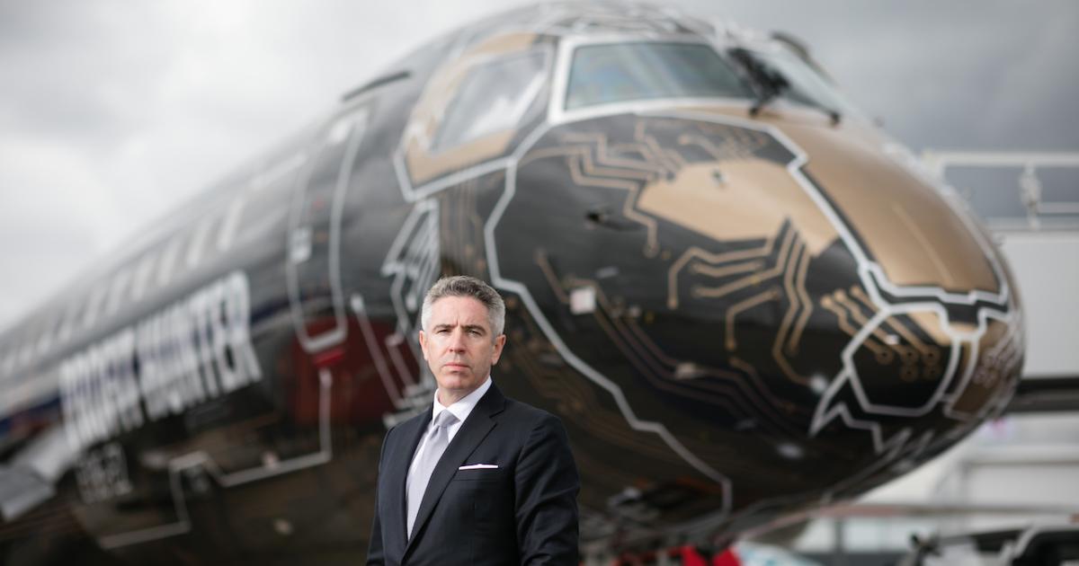 GE Aviation CEO-elect John Slattery (Photo: Embraer)
