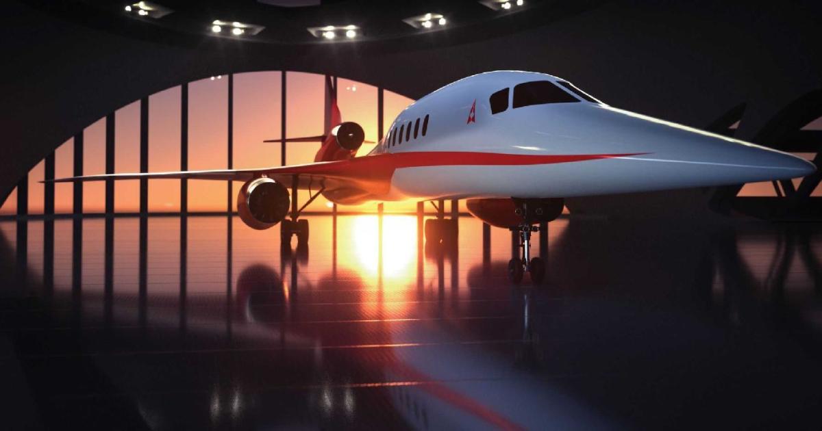 Aerion considers its Mach 1.4 supersonic AS2 business jet to be the first of a product line that will eventually foray into all-electric and hypersonic speeds. (Photo: Aerion)