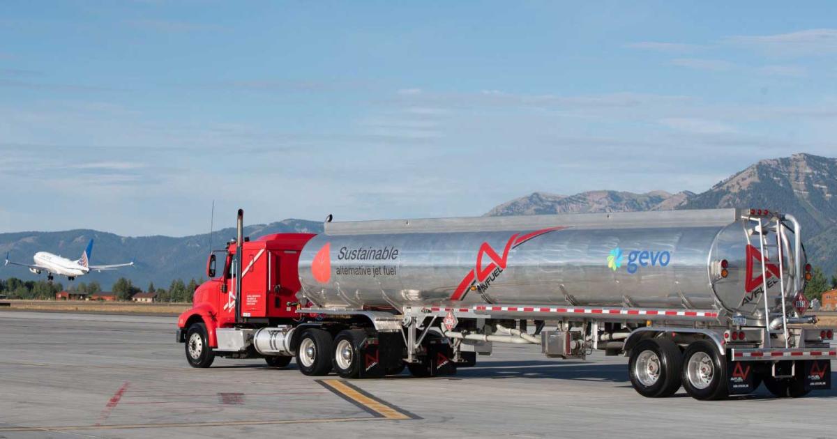Under House Bill H.R. 2, up to $35 million a year through 2025 will be allocated for the study and development of sustainable aviation fuel, as well to assess and improve aviation's environmental impacts. (Photo: Avfuel)