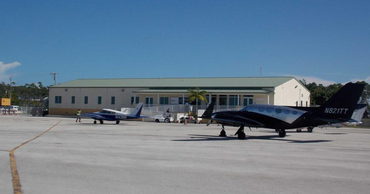 As the Bahamas reopen to vital tourism traffic on July 1, the government has imposed some new health regulations for arriving aircraft, aimed at curbing the spread of Covid-19. (Photo: Curt Epstein)