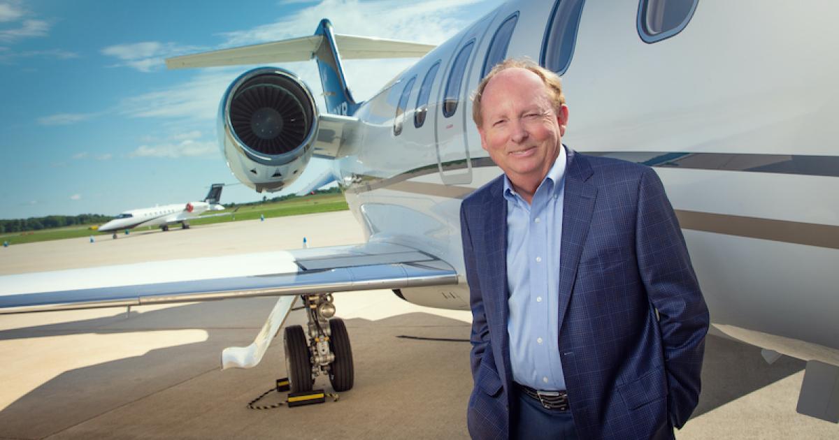Northern Jet Management owner and CEO Charles Cox. 