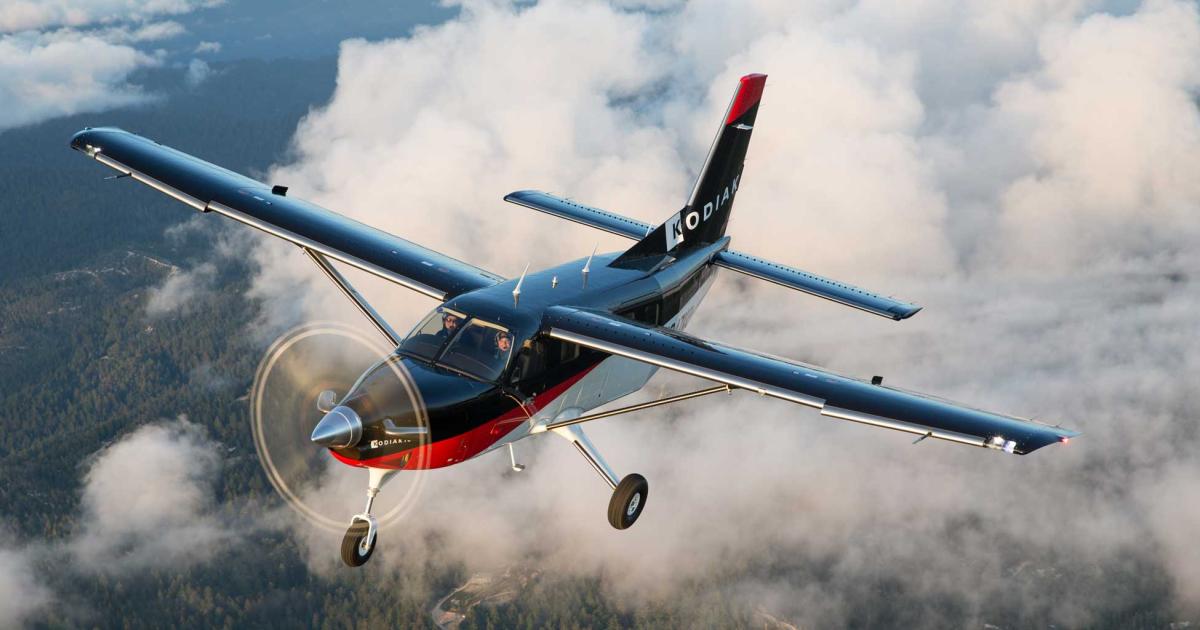 Buyers of Daher's 2020 edition of its workhorse Kodiak 100 will receive the first two years of scheduled maintenance complimentary, under a new incentive package announced this week.