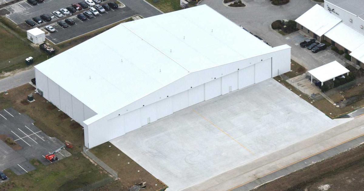 Sheltair's newly completed 31,575-sq-ft hangar at Savannah/Hilton Head International Airport brings the company to more than 125,000 sq ft of aircraft shelter at one of Georgia's busiest gateways.