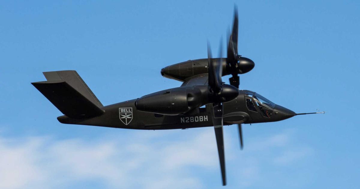 Bell's V-280 is incorporating two new GKN Aerospace thermoplastic composite, induction-welded ruddervators and two compression-molded access panels made from reused thermoplastic waste.