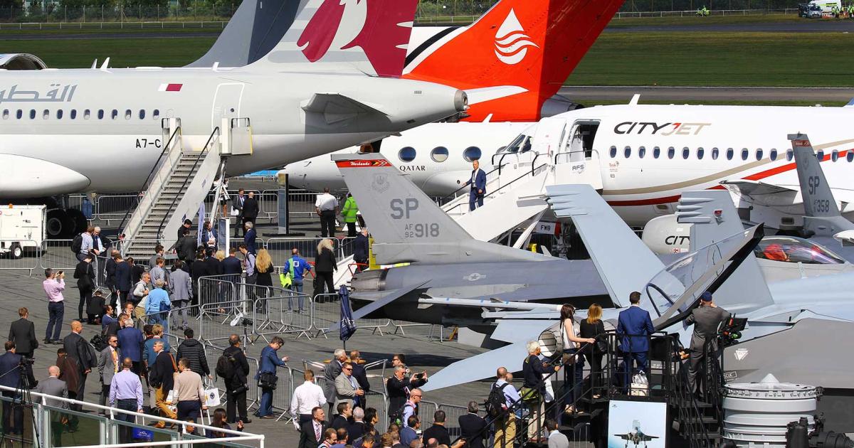 The biennial Farnborough International airshow has had to completely reinvent itself as an online event during the Covid-19 crisis. (Photo: David McIntosh)