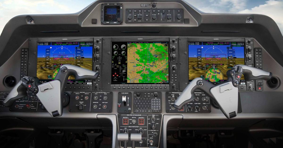 Garmin's G1000 NXi upgrade is now available for installation in the Phenom 300 by Garmin dealers.