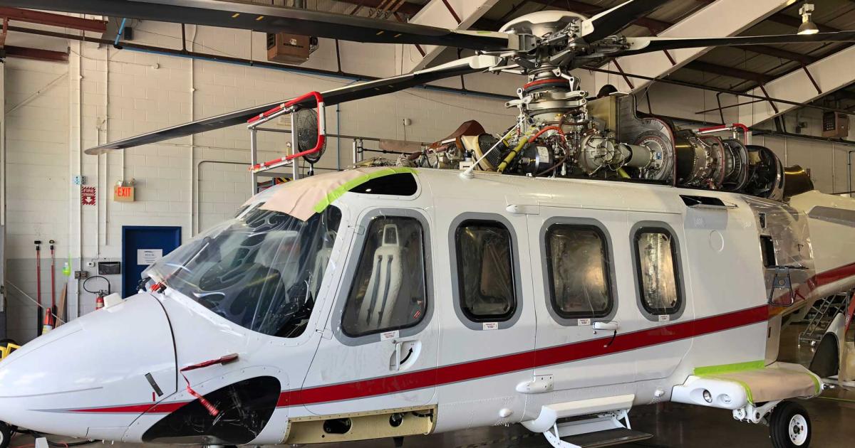 Having earned EASA Part 145 maintenance approval for its Philadelphia MRO facility, Mecaer Aviation Group (MAG) can now work on European-registered helicopters entering the U.S. (Photo: MAG)