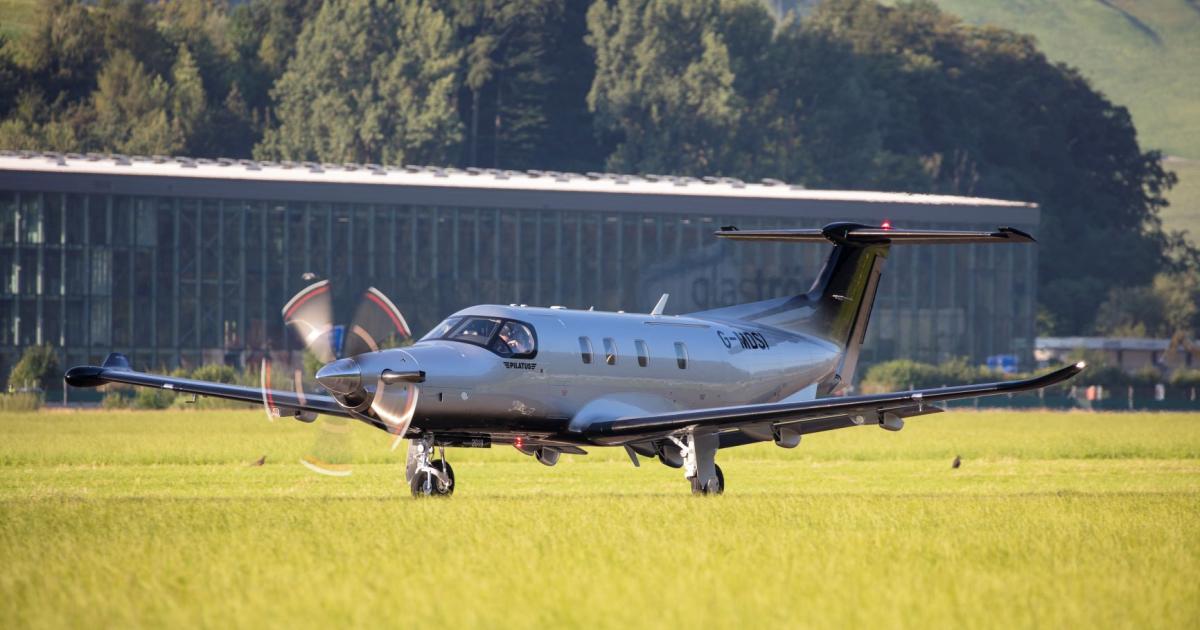 The upgraded Pilatus PC-12 NGX has received type certification from Transport Canada, and Canadian Pilatus dealer Levaero Aviation said it will soon start deliveries of C-numbered NGXs. Meanwhile, British Isles Pilatus dealer Oriens Aviation just delivered its first NGX to a customer. (Photo: Oriens Aviation)