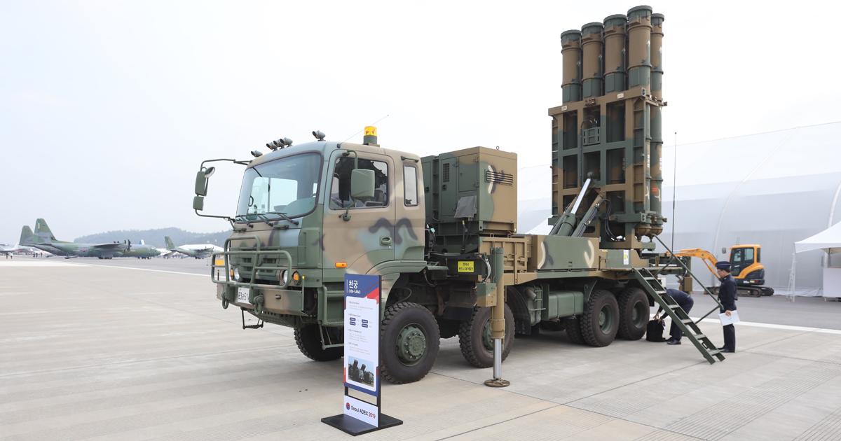 More LiGNex 1 KM-SAM missile systems are to be bought to bolster South Korea’s air defenses. The system is based on Almaz-Antey technology with considerable Korean localization. (Photo: Chen Chuanren)